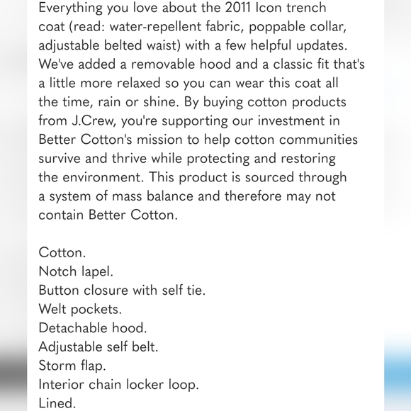 J. Crew New Icon Trench Coat #BF456- Vintage Khaki - Picture 5 of 12